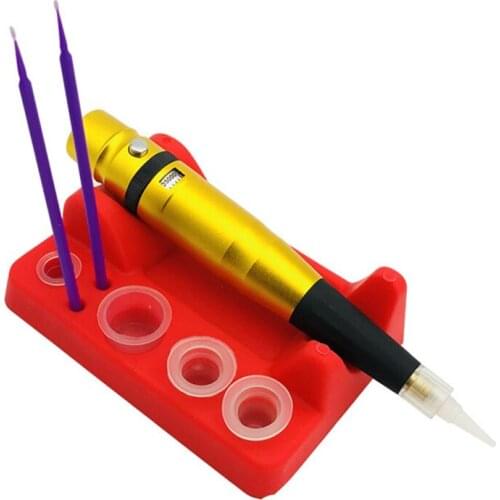 1Pc Silicone Tattoo Ink Cups Holder Tattoo Tool Machine Pen Stand Microblading Pigment Cup Holder Permanent Makeup Accesories