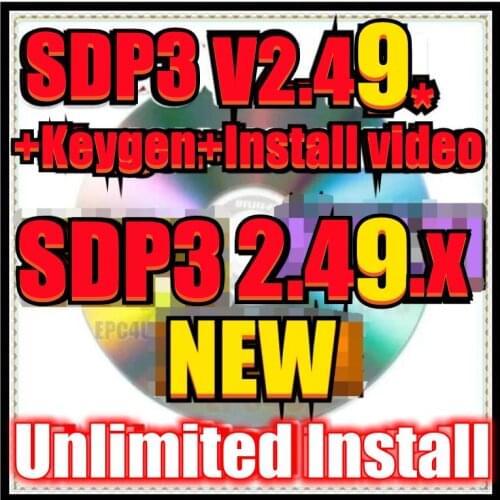 2021 NEW sdp3 V2.48.4 + Activator for unlimited INSTALL