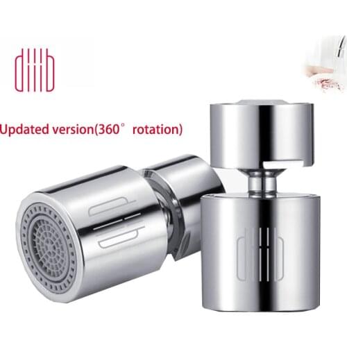 Diiib Daibai Kitchen Faucet Aerator Water Diffuser Tap Nozzle Bubbler 360 Water Saving Filter 2-Flow Splashproof Booster