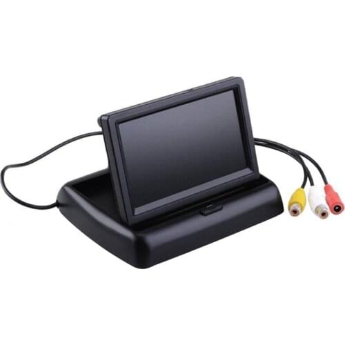 Car Rearview Camera LCD Monitor Vehicle Rearview Screen LED Backup Camera Display Car Rearview Cameras Car DVD Stand