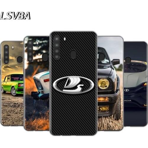 Russia Lada Car For Samsung Galaxy A90 A80 A70 A70S A60 A50 A40 A40S A30 A20 A2 Core A10 Phone Case