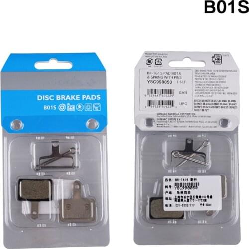 B01S Resin Pad Bike Disc Brake Pads BR M485 TX805 M445 M395 M575 M475 M416 M396 M525 M465 M355 M495 M447 M486 M446 M4050