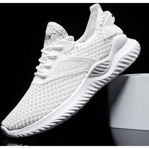 Summer mens shoes new fashion shoes breathable mesh shoes leisure sports shoes deodorant mesh shoes running shoes