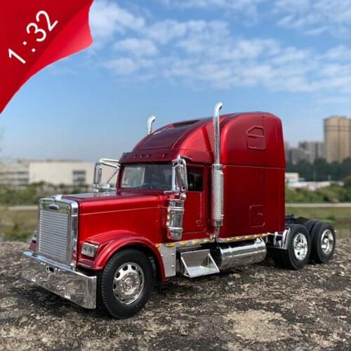 1:32 scale diecast metal alloy vehicle American heavy trailer Trailer head model toys Accessories gift collect Assemble display