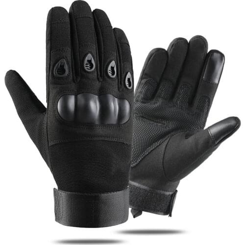 Motorcycle Gloves Biker Racing Riding Mechanical Moto Gloves Motorbike Super Fiber Reinforced Leather Touch Screen Non-slip