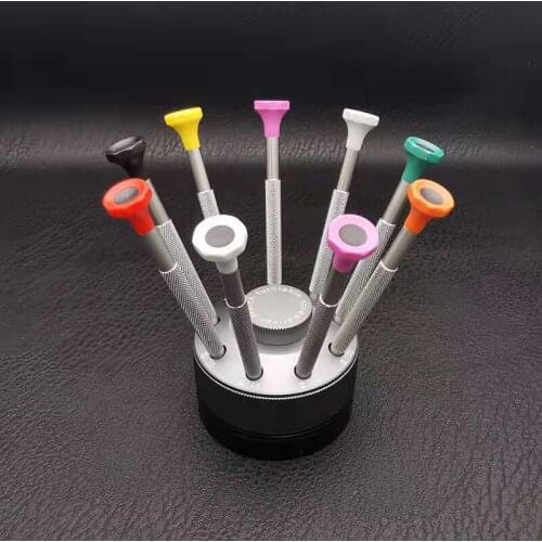 Stainless Steel High Precision Screwdrivers Set 9PCS For Watchmaker Watch Repair Tools,Plus Spare 9PCS BladesTop ,Quality