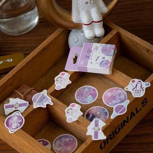 50pcs/pack Cute Flower Unicorn Posters Mini Paper Sticker Decoration Diary Scrapbooking Label Sticker Stationery