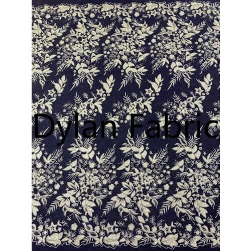 2021 new white mesh French shoulder-to-shoulder wedding dress fashion fabric dusting fabric