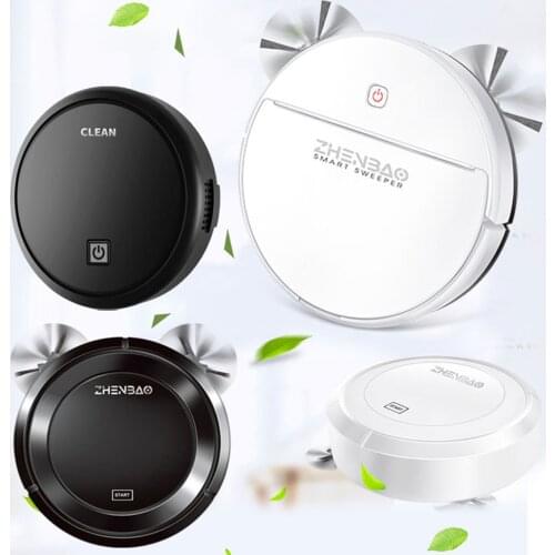 Robot Vacuum Intelligent Multiple Cleaning Modes Vacuum For Pet Hairs Hard Floor Carpet With UV Lamp Lazy Sweeper Vacuum Cleaner