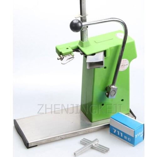 Manual Zhakou Machine Supermarket U Type Aluminum Nail Seal Tool Commercial Convenience Store Seal Zhakou Aluminum Nail Machine