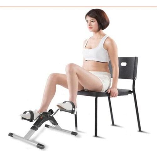 Household Office Foldable Mini Bike for the Elderly Rehabilitation Training Bicycle Pedal Exerciser Stepper