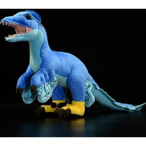 Super Soft Microraptor Plush Toy Lifelike Cute Dinosaurs Stuffed Animal Toys Dragon Gifts For Children