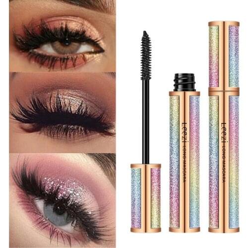 New Starry Sky Makeup Mascara Lengthening Thicker Curling Quick Dry Waterproof Star Mascara Eyes Women Beauty Cosmetic