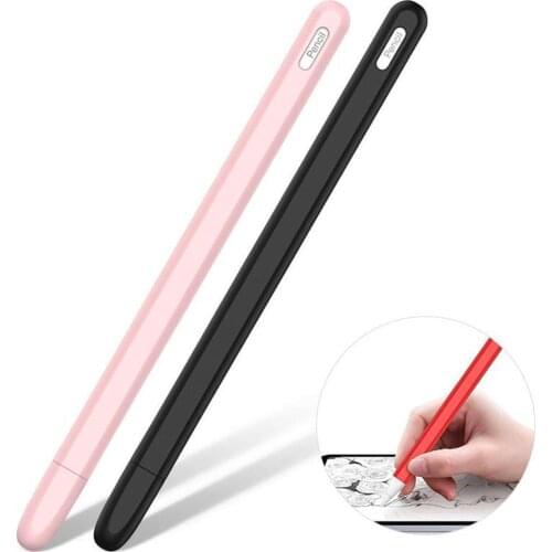 1Soft Silicone Cases For Pencil 2nd Generation 2 Stylus For iPad Case Pouch Cover Holder Pen Cap Pencil Tip For X8M2