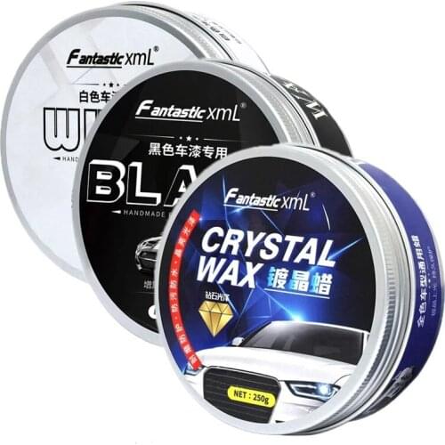 250ML Car Wax Crystal Coating Set Hard Light Wax Layer Covering Paint Surface Coating Formula Waterproof Film Car Polish