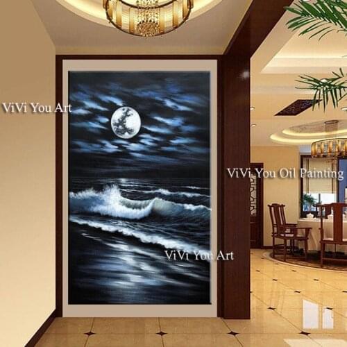 Abstract Oil Paintings Sunrise Posters The Great Wave off Kanagawa Poster Popular Seascape Japanese Anime For Bedroom Decoration