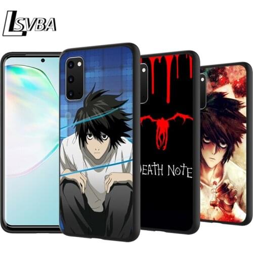 Anime Manga Death Note Ryuk For Samsung Galaxy S20 Ultra Plus A01 A11 A21 A31 A41 A51 A71 A81 A91 Black Soft Phone Case