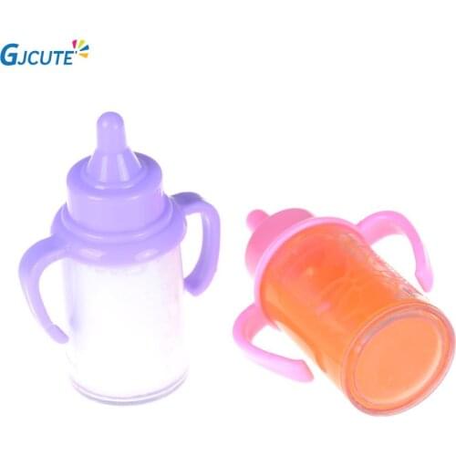 Magic Dummy Pacifiers Set Baby Dolls Feeding Bottle Accessory Disappearing Milk Bundle Reborn Preemie Kit Kids Play Toy