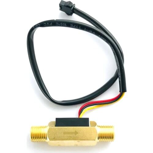 Brass 1/4" BSP USC-HS41TA Ultisolar Hall Effect Flow Sensor Water 0.5-3.5L/min OD Plug 2% error Ultisensor Turbine Flowmeter