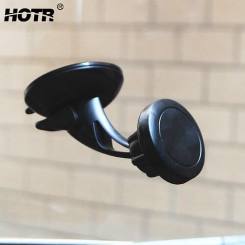 Magnetic Car Phone Holder Magnet Windshield Car Phone Holder 360 Rotatable Car Holder GPS Stand Support Display free your hand