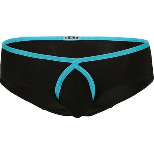 Men Underwear Boxer U Convex Breathable Ice Silk Penis Pouch Slip Homme Sexy Cuecas Gay Men Small Boxer Bikini