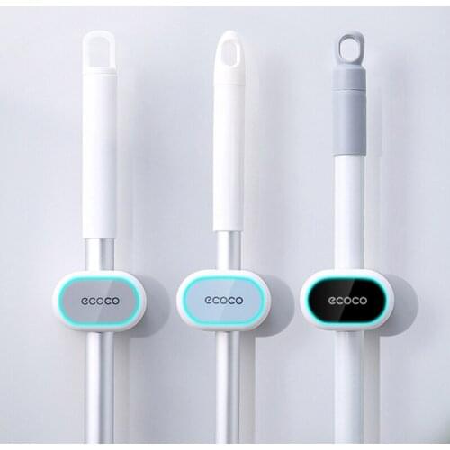 Mop Wall Mounted Holder Household Broom Storage Hook Bathroom Hanger Kitchen Items Closet Organizer Rack Wall Shelf Accessories