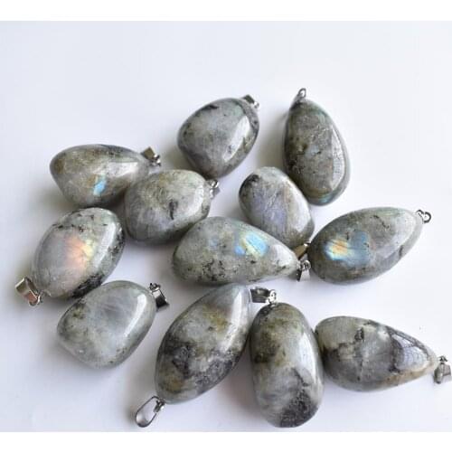 New jewelry hot selling Natural ShimmerStone Irregular shape pendants for jewelry making 12pcs/lot wholesale free shipping