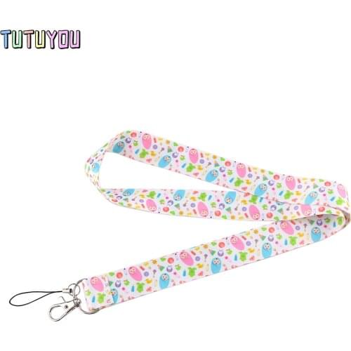 PC3104 High Quality Cartoon Baby Supplies Key Chain Lanyard Gifts For Mother Women Phone USB Badge Holder Necklace