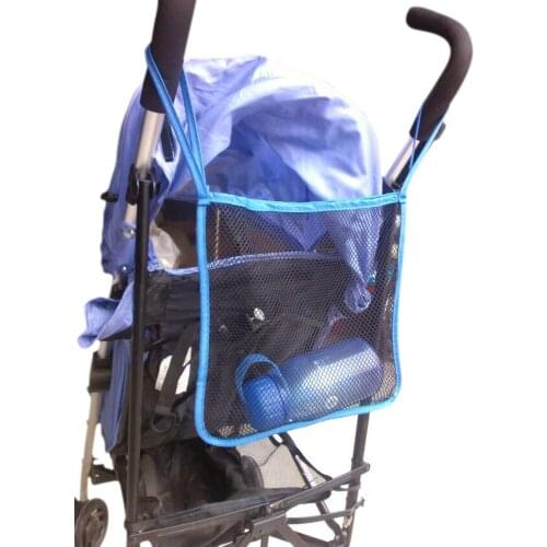 Portable Baby Cart Pram Carrying Bag Baby Stroller Mesh High Quality Bag Net Baby Stroller Accessories Storage Bag