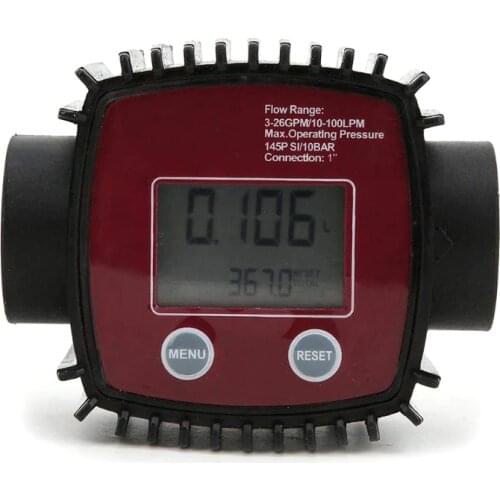 Flow Meter with Simple Structure & Convenient Operation 10-100LPM Female Thread Compatible with Petroleum Chemical 85AC