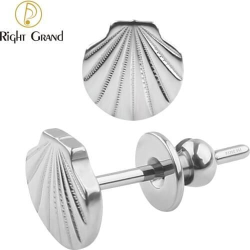 Right Grand Stud Earrings