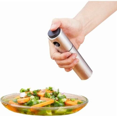 Manual Spray stainless steel spray bottle vinegar bottles condiment bottles kitchen gadgets