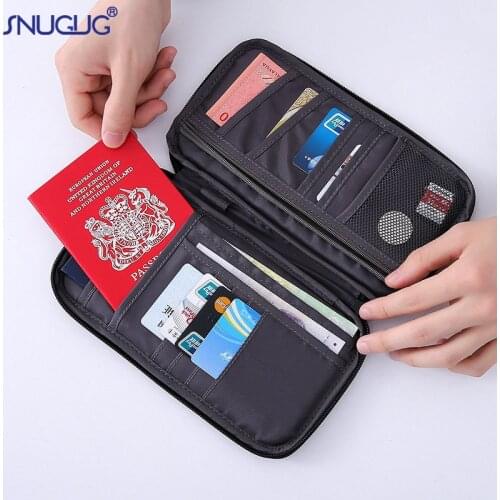 2020 Waterproof Passport Cover 2020 Men Card Holder Wallets Business Women Cardholders Brand Travel Document Cover Organizer