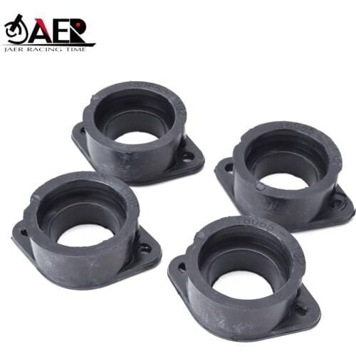 JAER Manifold Carburetter Intake Adapters Insulator Connector Glue For Kawasaki ZX750 ZN700 KZ750 KZ650 KZ700 16065-1132