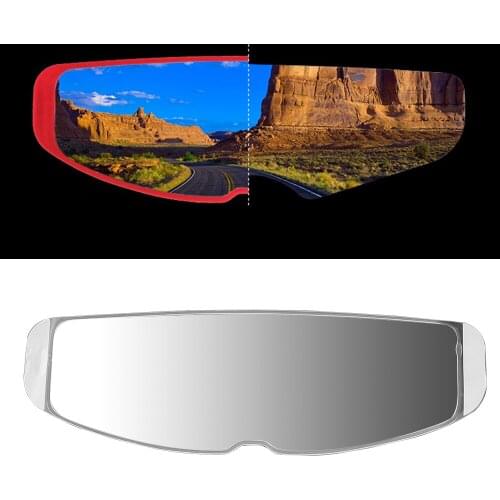 Motorcycle Helmet Lens Fog Resistant Motocross Helmet Films Motorbike Helmet Clear Anti-Fog Patch Film Motorcycle Accessories