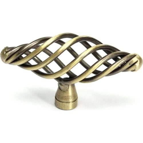 1pcs Retro Antique Door Knob Drawer Cabinet Cupboard Wardrobe Pull Handle Bronze Promotion