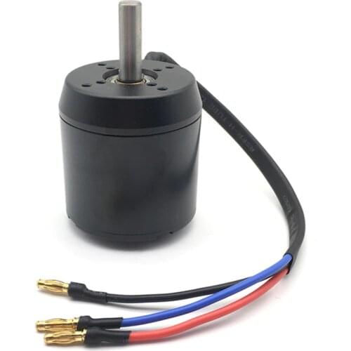 6374 Brushless Motor With Hall Sensor 3000W Electric Off Road Skateboard Engine M10 Motor Shaft 36V High Speed Electric Motor
