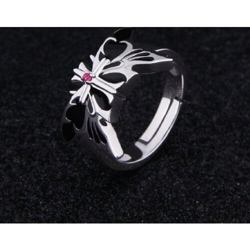 Chuunibyou demo Koi ga Shitai! Ren Butterfly Ring Cosplay daily Prop Gift Adjustable 52.1mm~57.1mm fashion christmas cos Gift