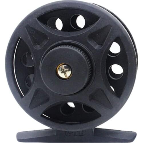 Winter Ice Fishing Reel Right/Left Handed Plastic Fishing Raft Wheel Ultra-light Ice Fishing Vessel Wheel Fishing Tackl