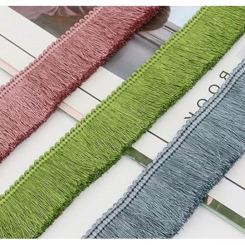 2.8cm thick polyester fringed lace, pillow, curtain, skirt, clothing accessories ribbon colored beard decoration