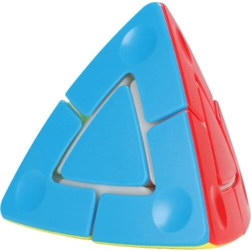 New Sengso Shengshou Magic Tower 2x2x2 Magic Cubes Pyramid 2x2x2 Dumpling Speed Cube Intelligence Puzzle For Children