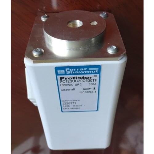 Fuses: PC123UC20C630TF J220371 / PC123UC20C560TF H220370 / PC123UC20C500TF X220659 / PC123UC25C600TF V229006 aR