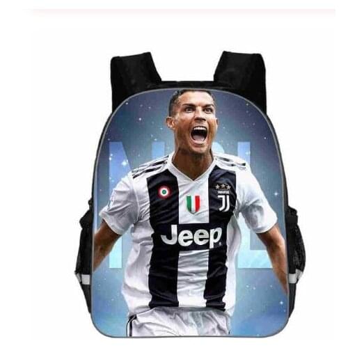 High Quality Cristiano Ronaldo CR7 Backpack Fashion Surprise Gift Travel Rucksack Students Boys Girls School Bag Schoolbag