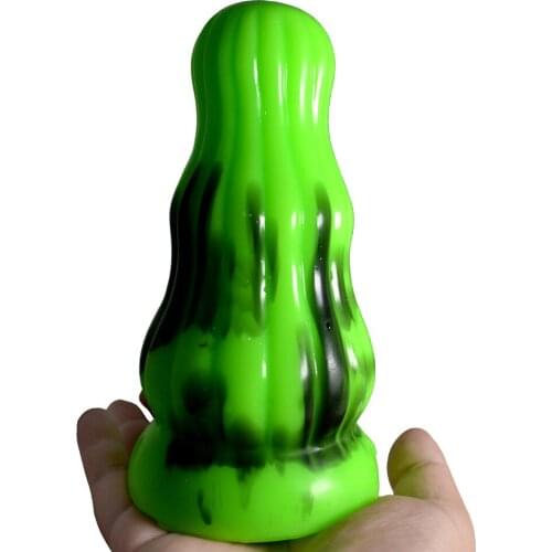 Green Big Anal Sex Toys Artificial Penis Male Prostata Massage Sex Toys Men and Women Masturbation Sex Product Adult Products