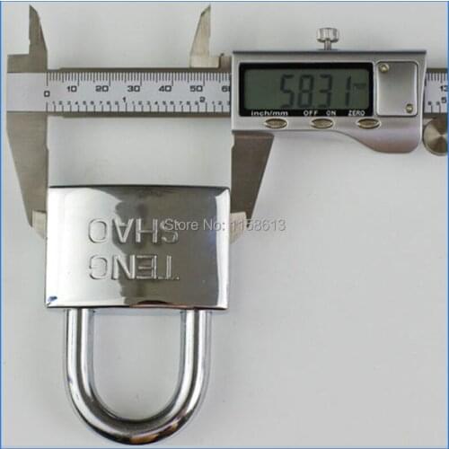 5 pieces 60mm quarter turned keyed differently theftproof metal locker door padlock