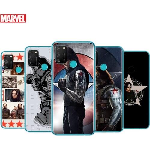 Transparent Cover Marvel Winter Soldier White Wolf For Honor V30 View 20 V20 30i 30S 30 20S 20E 20i 20 Lite Pro Plus Phone Case