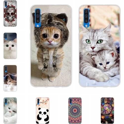 For Samsung Galaxy A50 Case Cover Silicone Soft TPU Cover Phone Case For Samsung A50 A 50 2019 A505 A505F SM-A505F Case Coque