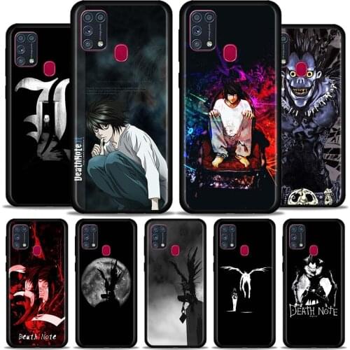 Phone Case For Samsung Galaxy M51 M31 M30s M31s M21 M11 F41 Soft Cover TPU Shell Protetta Guscio Death Note anime