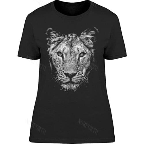 New mens and womens four seasons T-shirt tops Fashion lion print Summer T-shirts in multiple colors