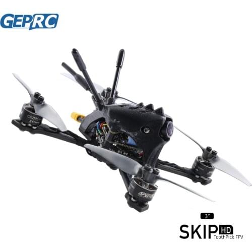 GEPRC SKIP HD 3 125mm GEP-12A-F4 200mW RunCam Split 3 Nano/ Caddx Baby Turtle V2 GR1105 5000KV 3S 3inch Toothpick FPV Drone